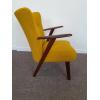 Danish Teak Boucle Chair